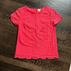 J. Crew Factory Lace Top | 00